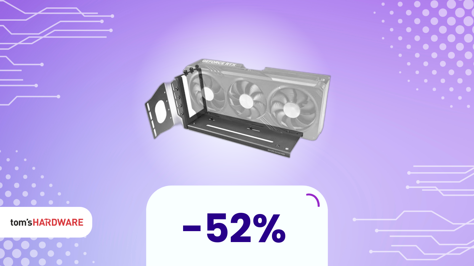 Devi mettere la GPU in verticale? Il supporto oggi a soli 10€