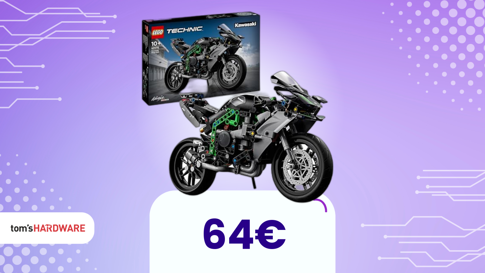 Kawasaki Ninja in LEGO: l’icona delle moto ora in sconto imperdibile