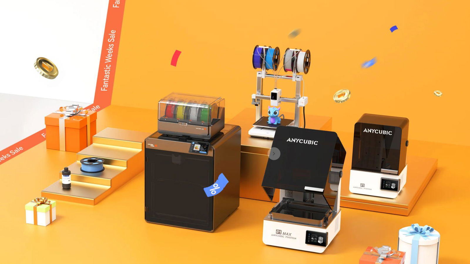 Super saldi Anycubic: prezzi ribassati anche sui modelli 3D più recenti