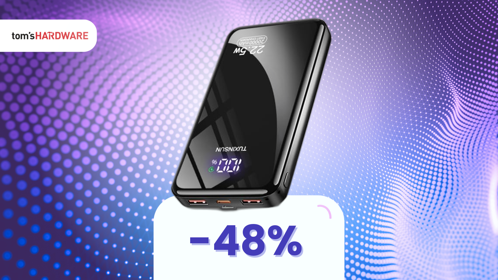 Energia infinita a 13€! Powerbank da 20.000mAh in promo