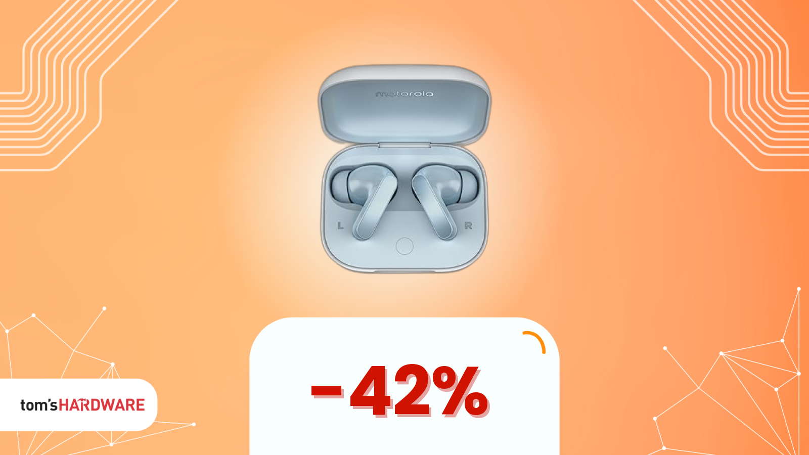 Con lo sconto di oggi, i Moto Buds conquistano la scena degli auricolari entry-level