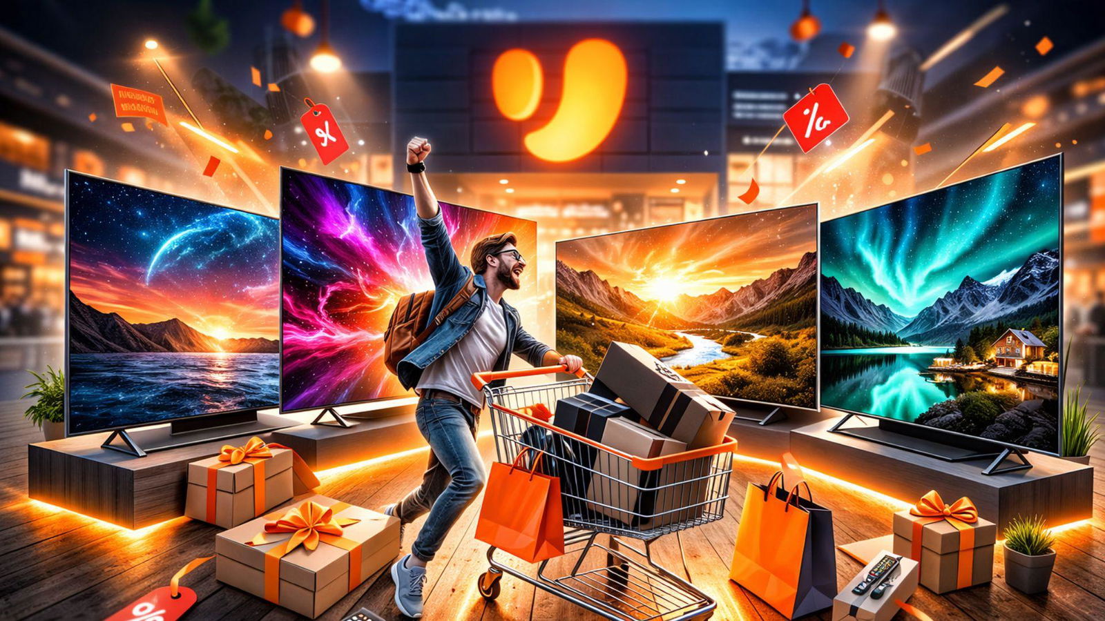 Solo per veri cacciatori di offerte: 4 TV OLED senza IVA da Unieuro