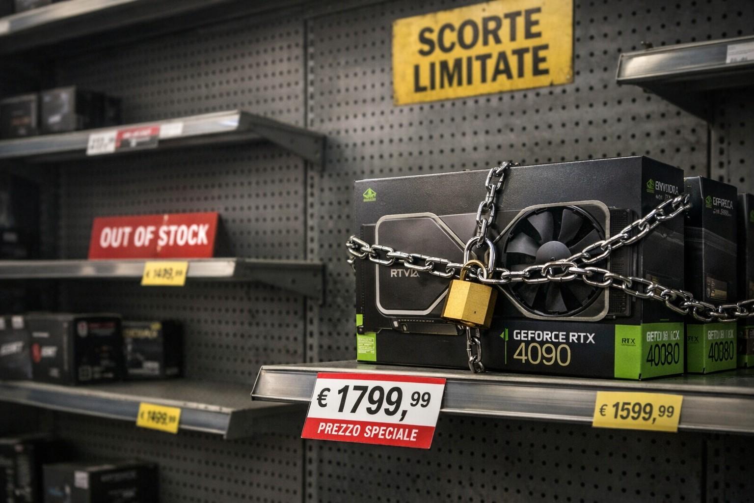 NVIDIA ammette che la carenza di GPU non finirà presto