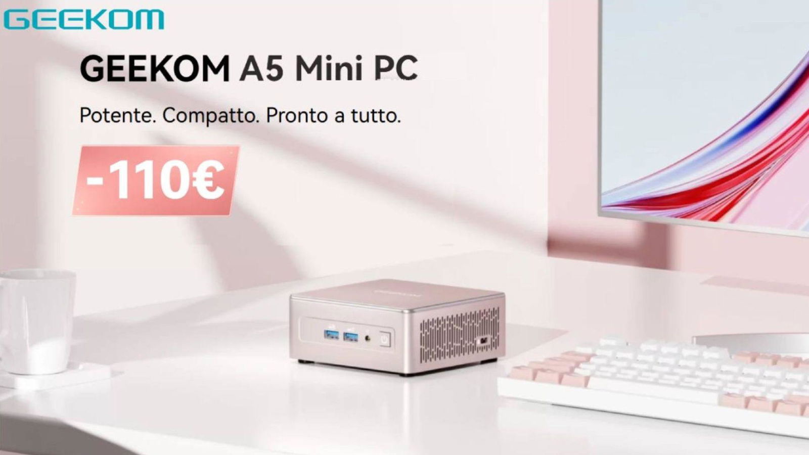 Saldi di primavera GEEKOM 2026: arrivano i primi maxi sconti dell’anno!