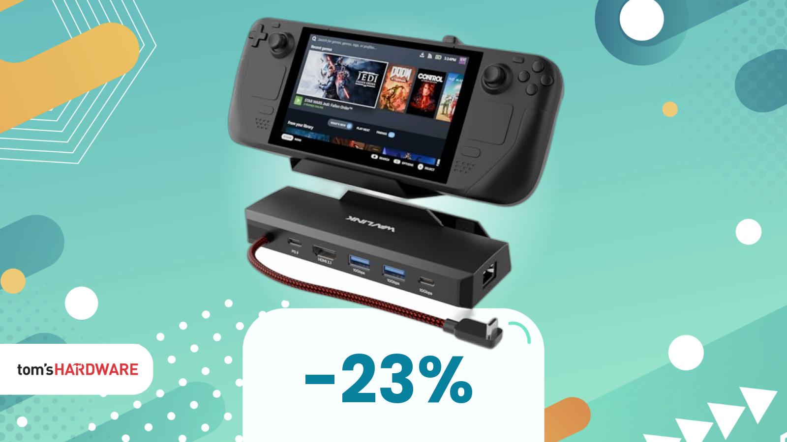 Hai una Steam Deck? Scopri la Docking Station che sblocca nuove possibilità