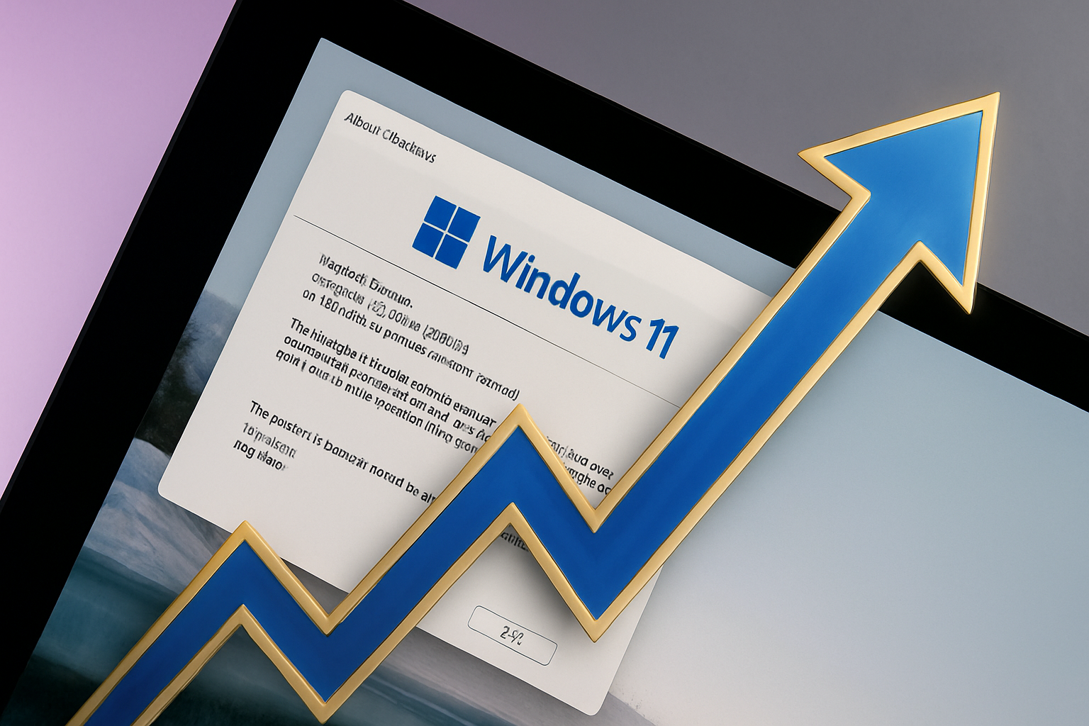 Windows 11 vola: il 75% degli utenti è a bordo