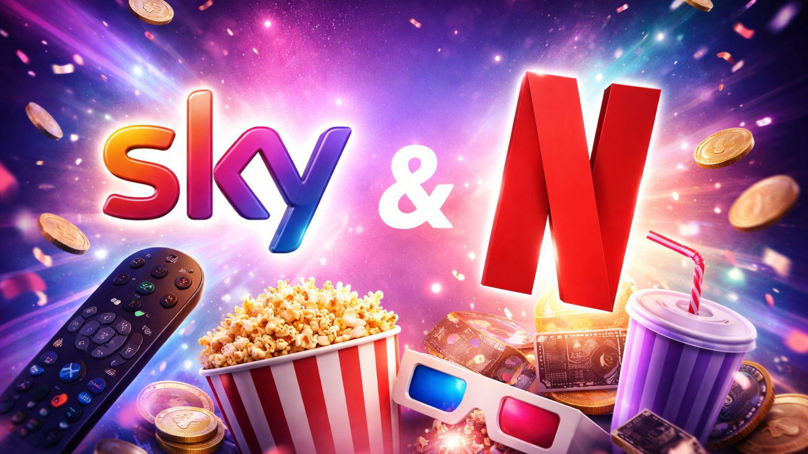 Sky e Netflix di nuovo insieme! Solo 15,99€ per il periodo più conveniente!