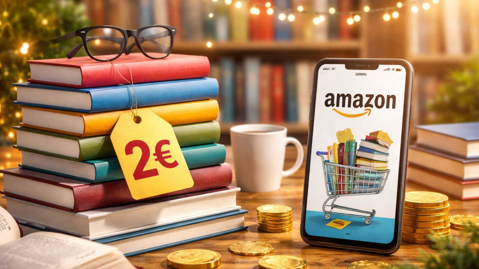 Cerchi il prossimo libro? Su Amazon offerte imperdibili da 2€