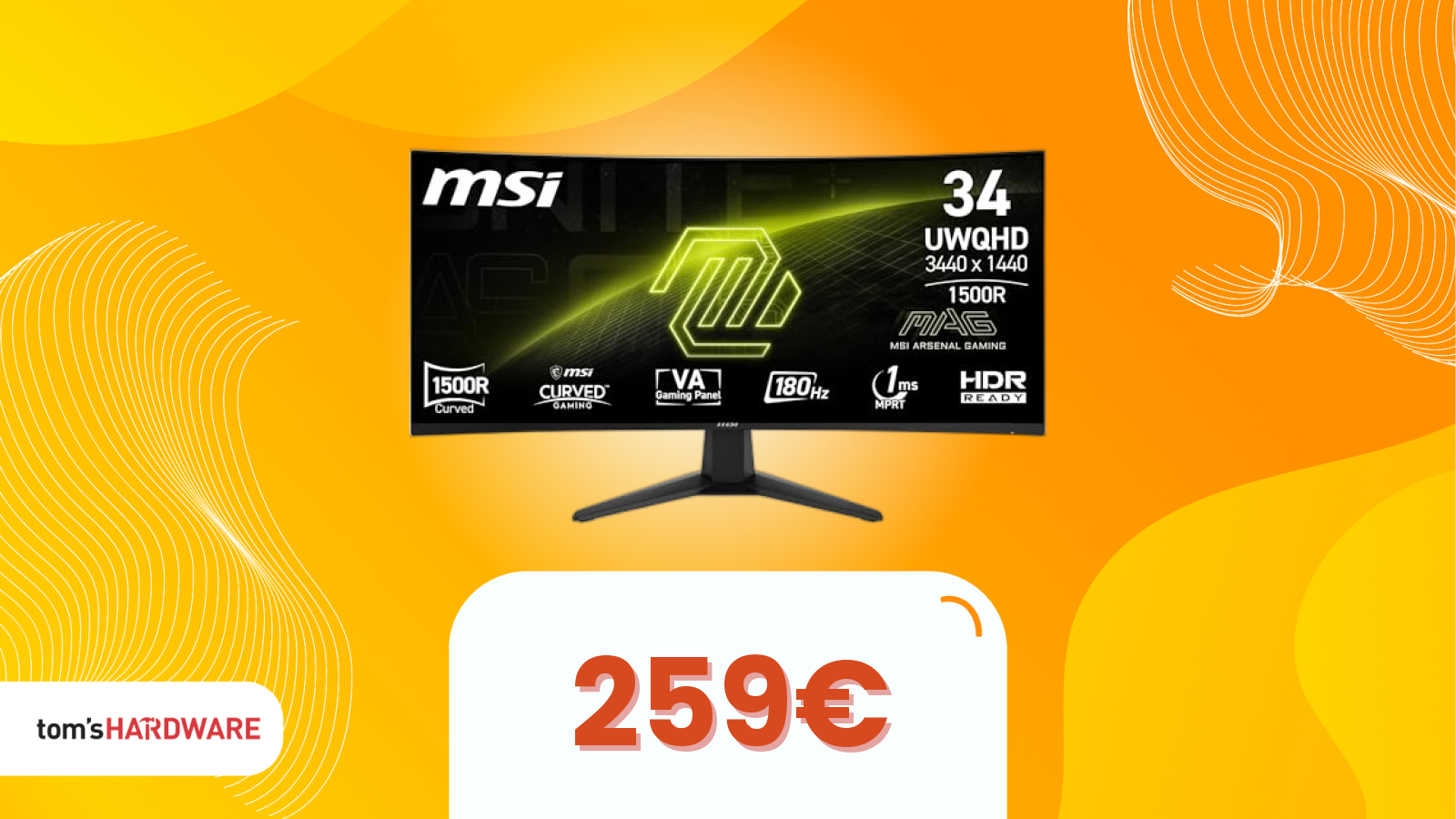 Oggi è il momento: il monitor gaming curvo dei tuoi sogni al miglior prezzo