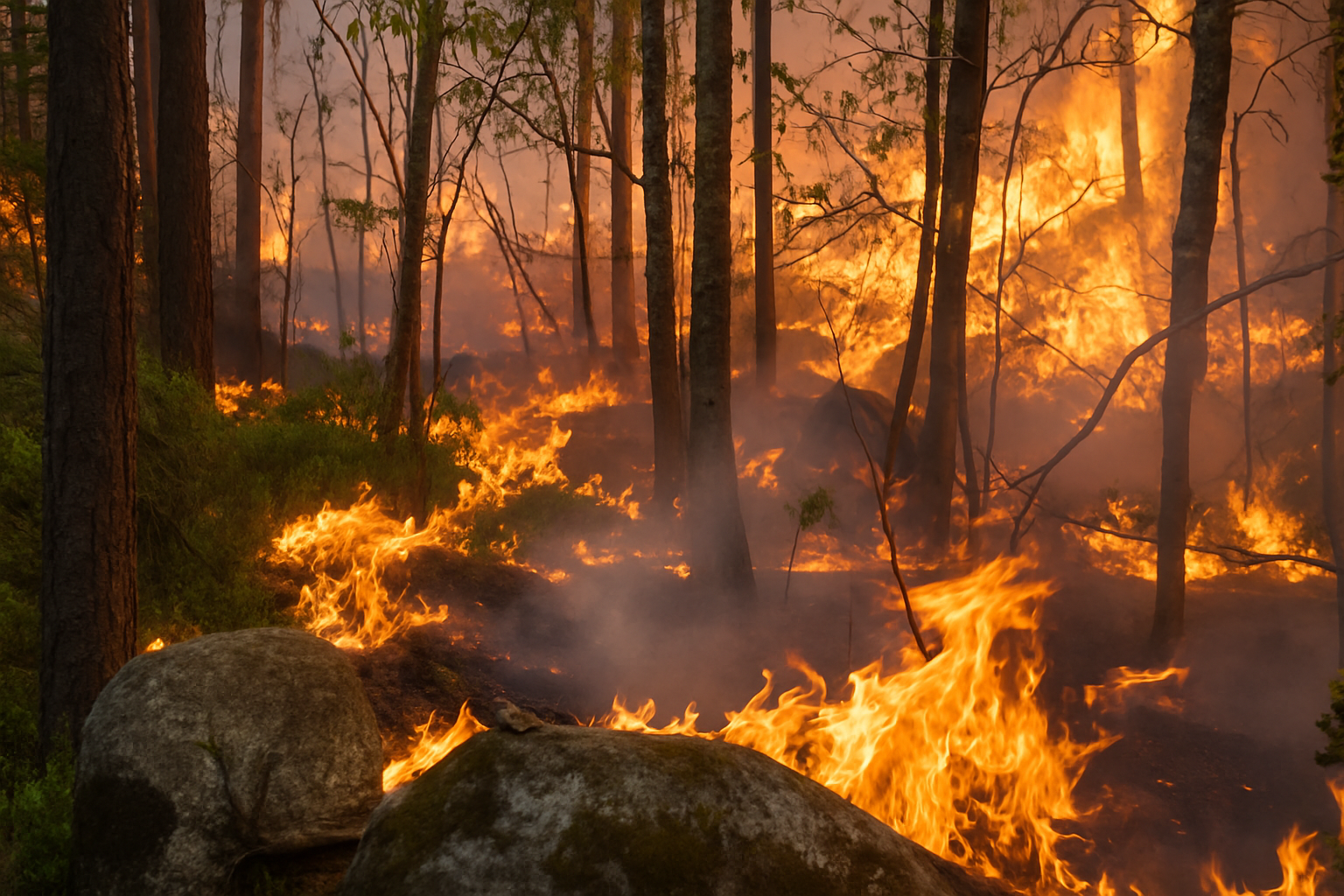 I modelli climatici sottostimano gli incendi boreali