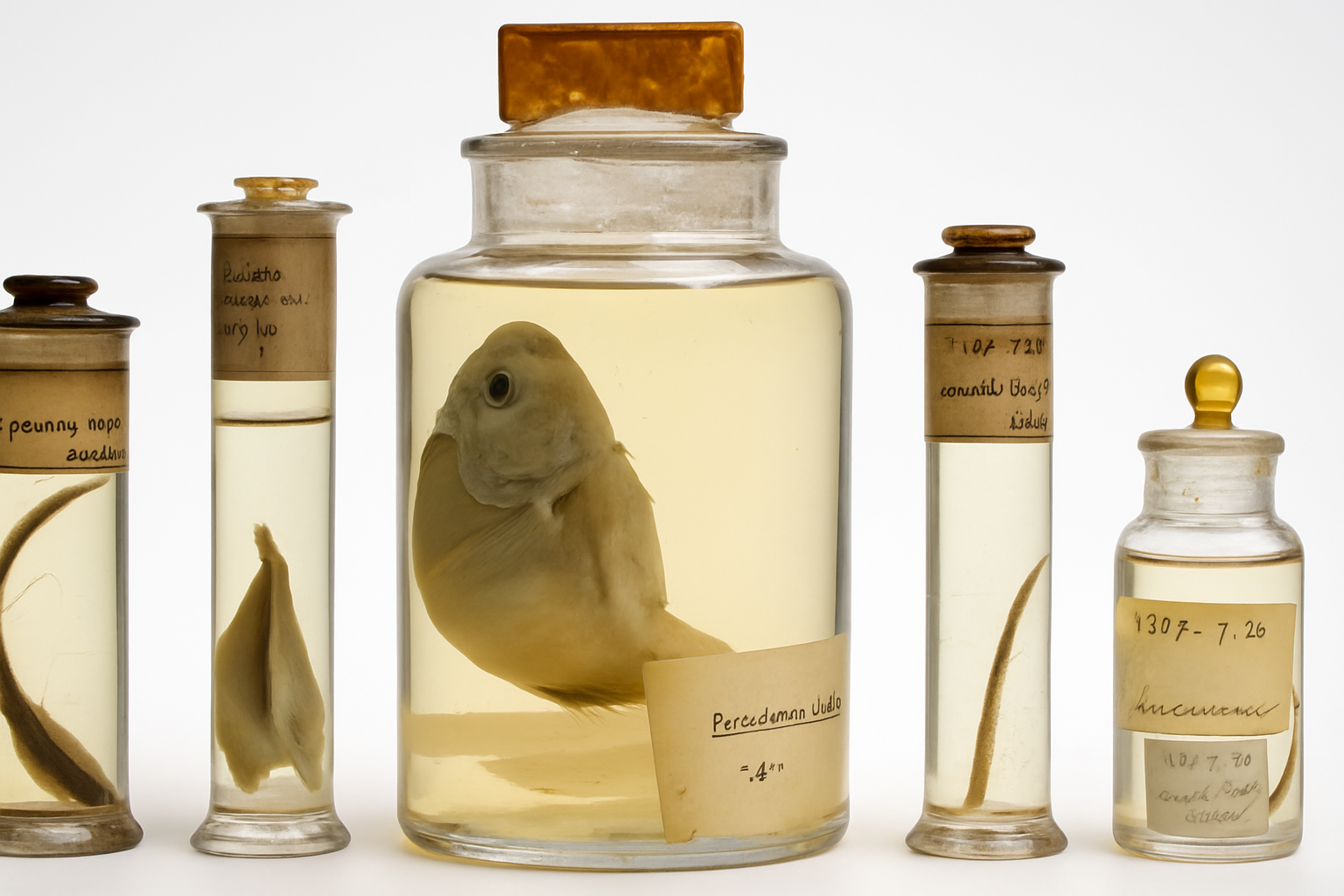 Svelati i segreti nei barattoli di Darwin