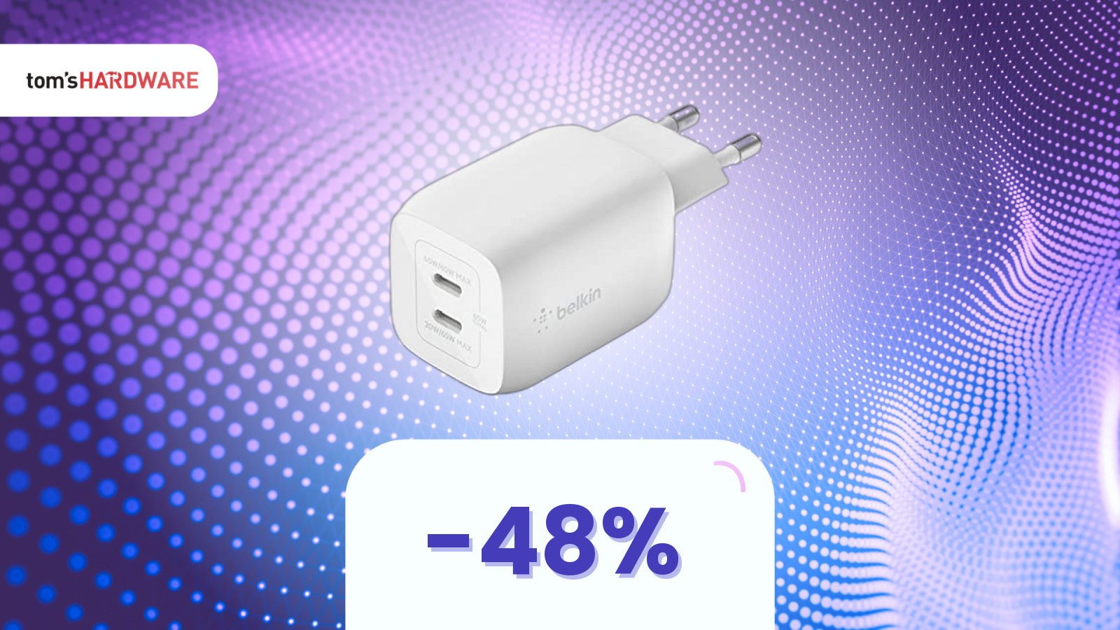 Sembra un caricabatterie normale, ma in realtà è 2 in 1 (e oggi costa la metà)