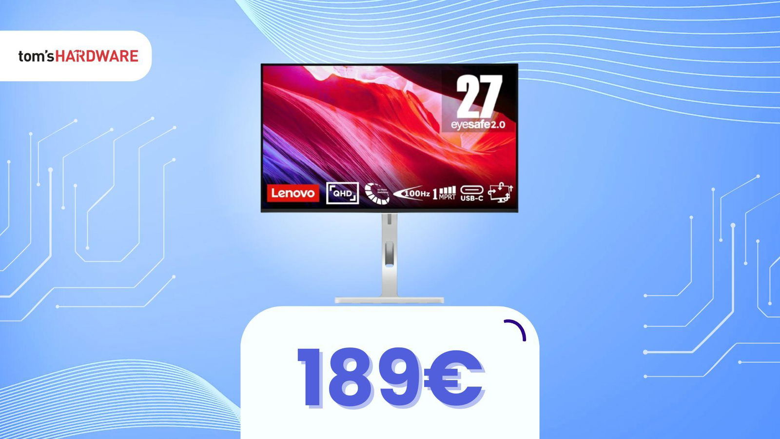 Pensavi di avere già il monitor giusto? Questa offerta Lenovo potrebbe farti cambiare idea