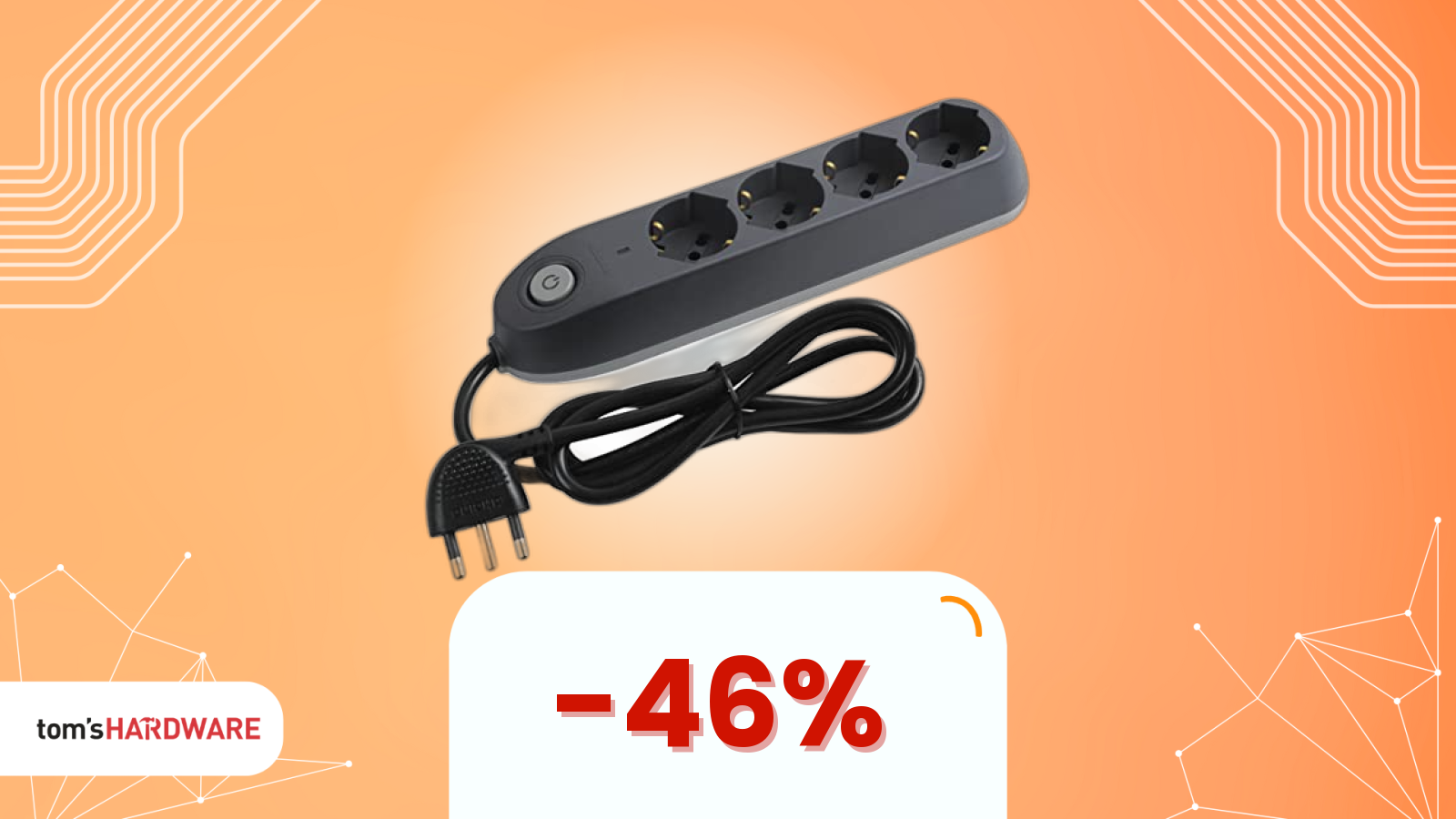 4 Schuko, risparmio infinito! La ciabatta Bticino a 11€ oggi