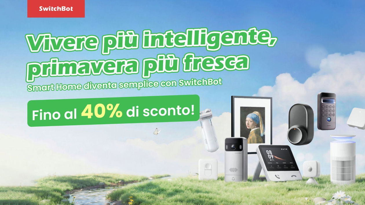 Immagine di SwitchBot Spring Sale 2026: la casa intelligente non è mai stata così conveniente