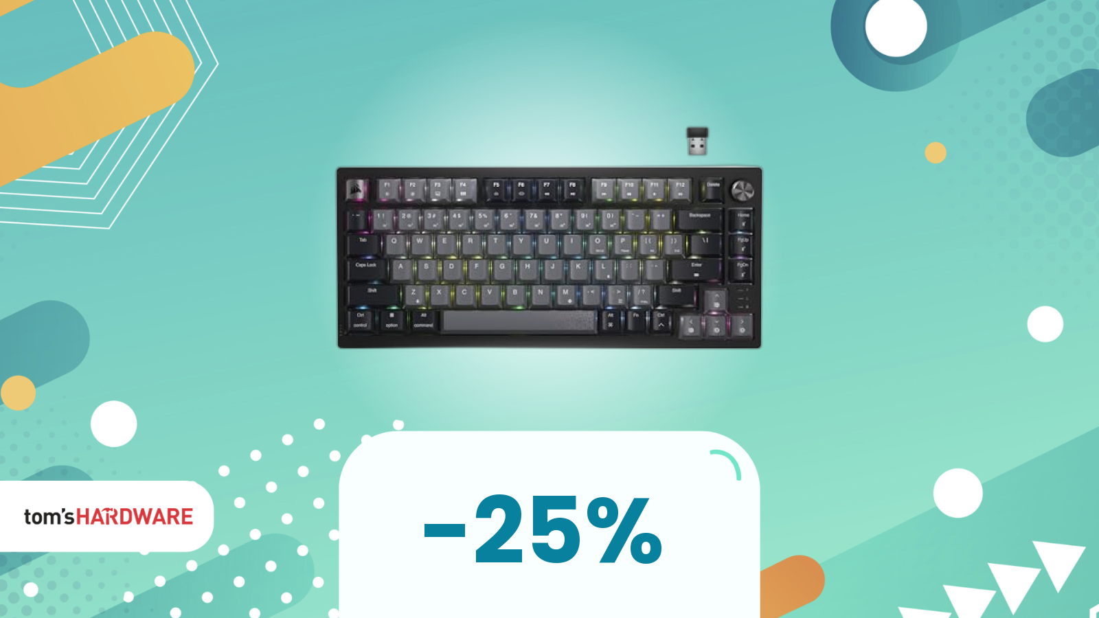 Calo di prezzo sorprendente oggi su questa tastiera Corsair