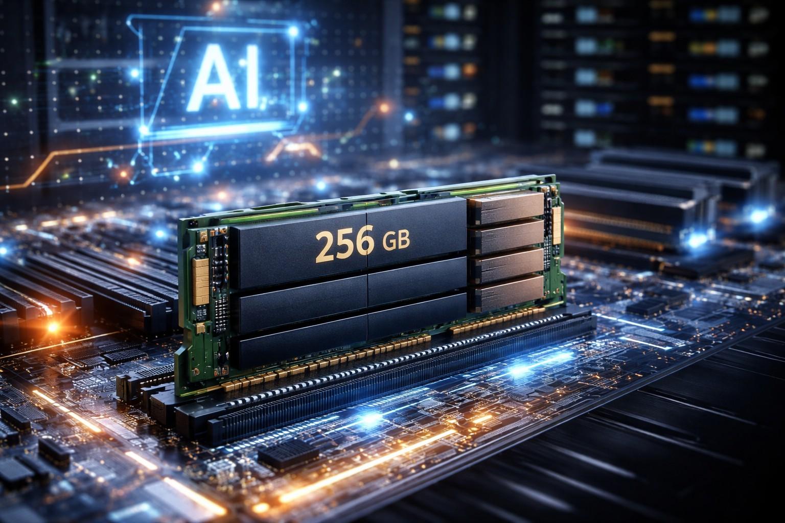 Micron svela le prime memorie SOCAMM2 LPDDR5X da 256GB