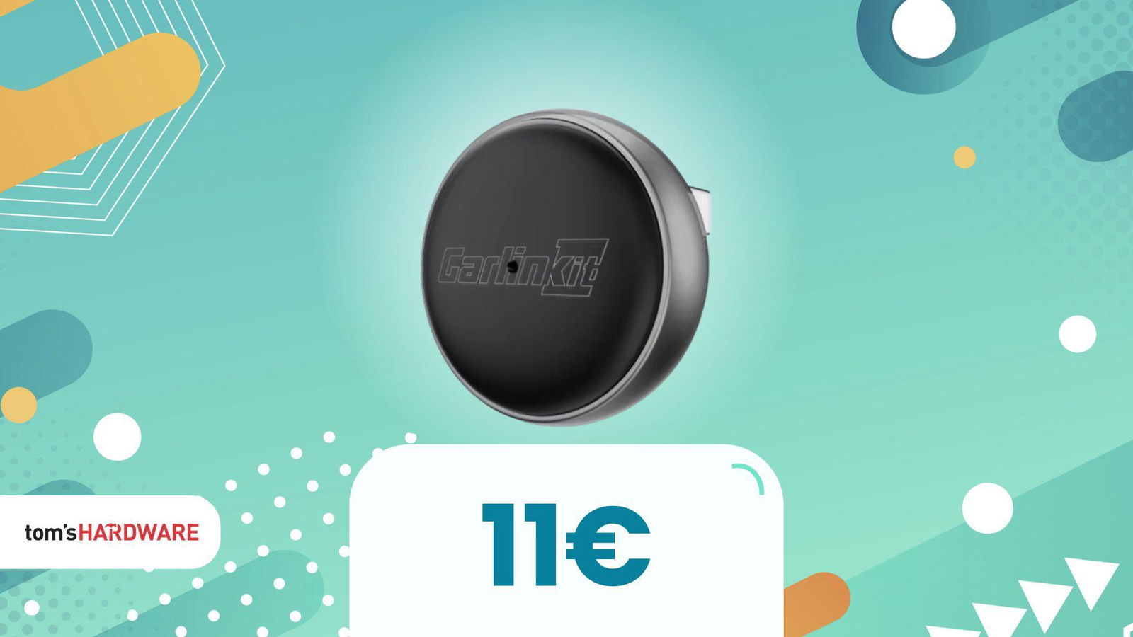 Solo 11€ (con coupon 2€) per avere CarPlay wireless da AliExpress