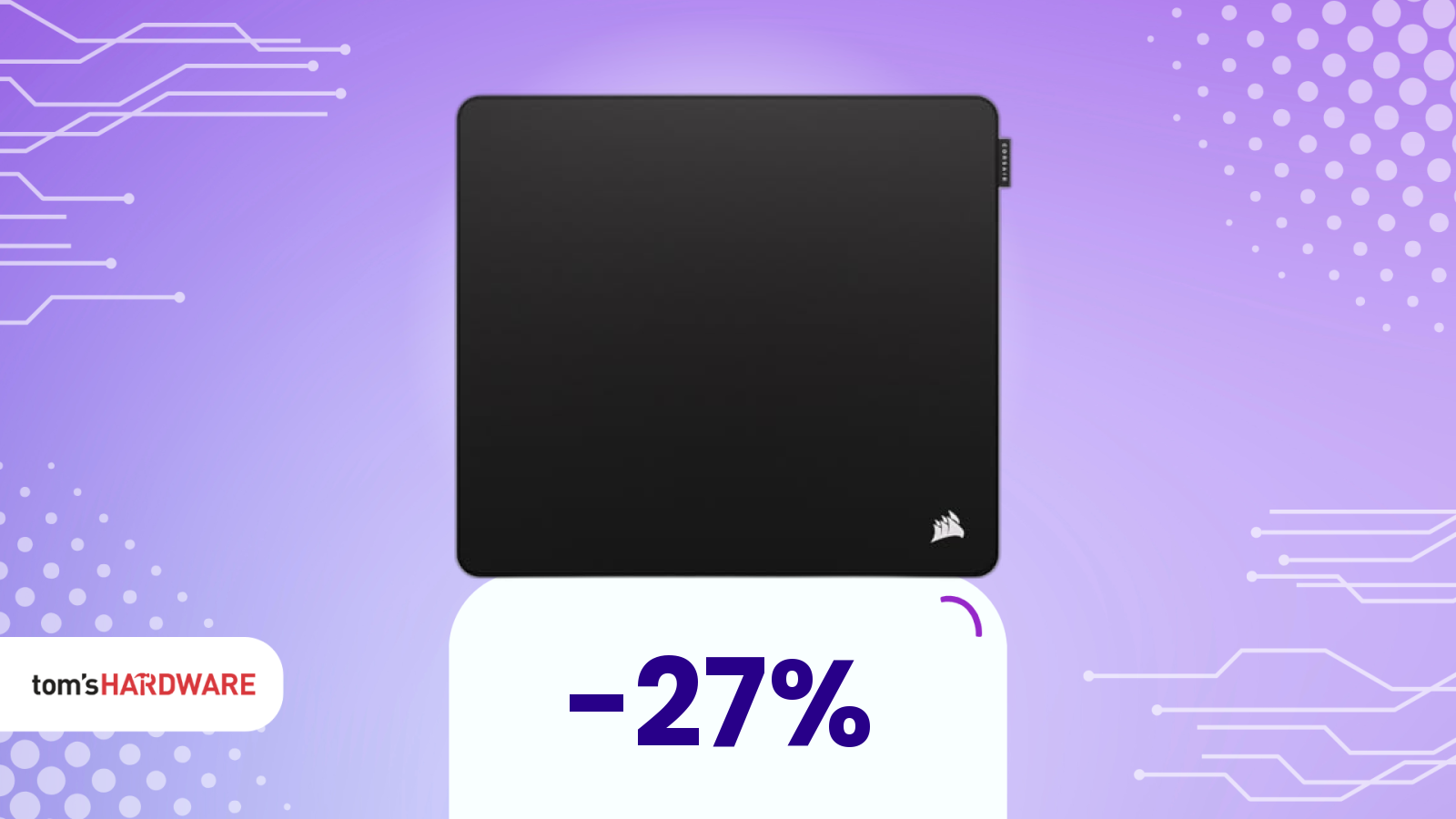 Questo tappetino (è un Corsair) potrebbe rendere il tuo mouse gaming ancora più preciso