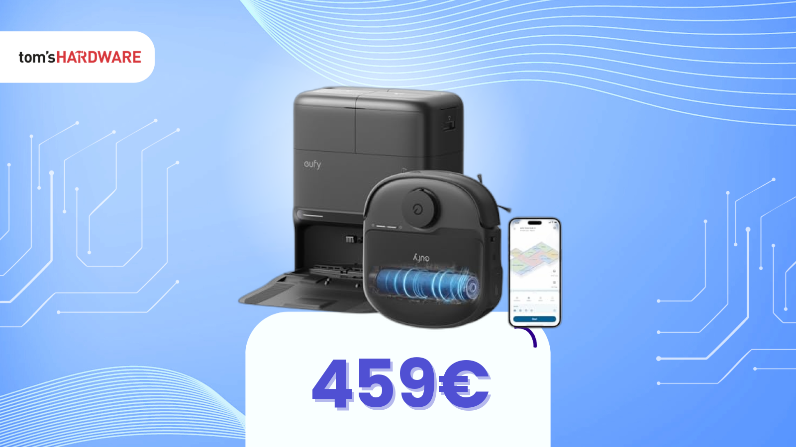 Vuoi un robot aspirapolvere con rullo? Oggi questo è quello che conviene di più