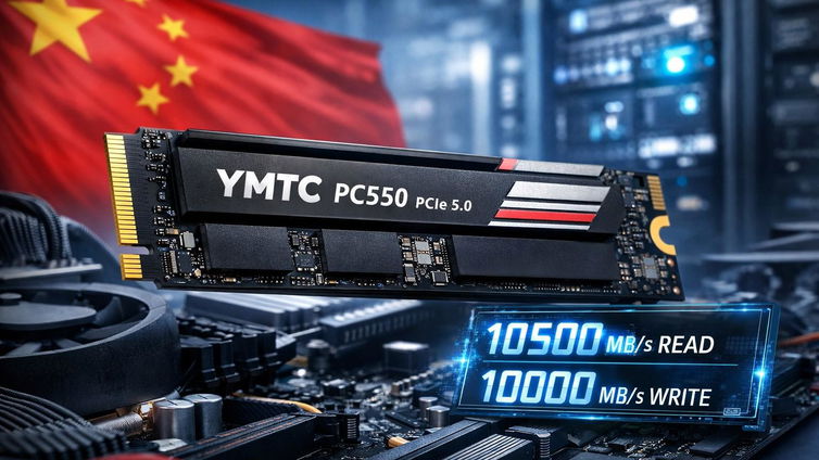 Immagine di YMTC lancia il primo SSD PCIe 5.0 con Xtacking 4.0