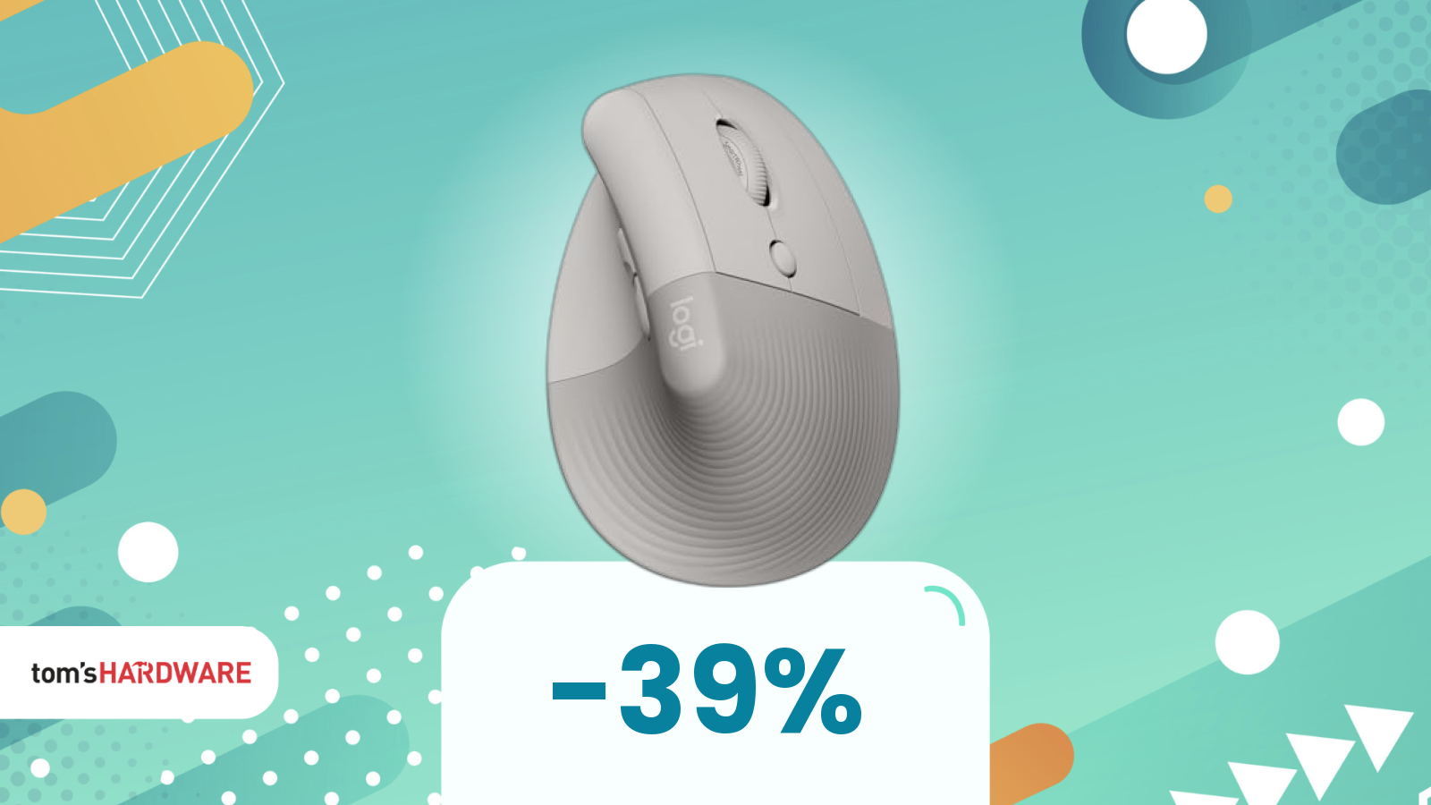 Il Logitech Lift vola con il -39%: il miglior mouse in offerta di oggi