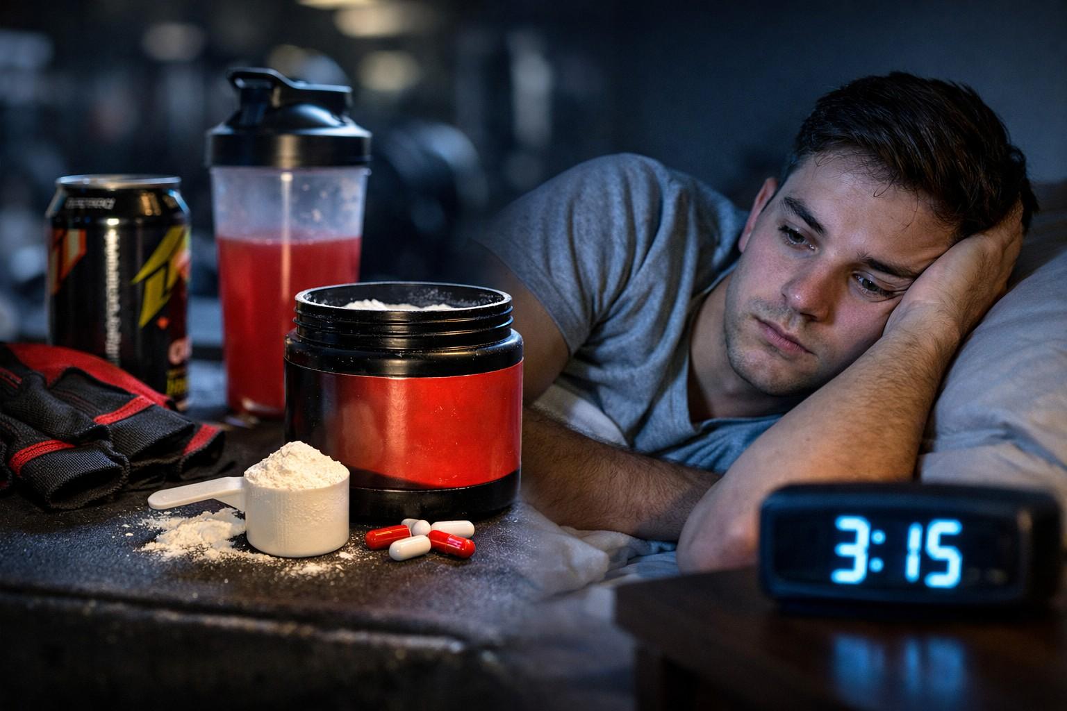 Pre-workout e insonnia: il legame è pericoloso