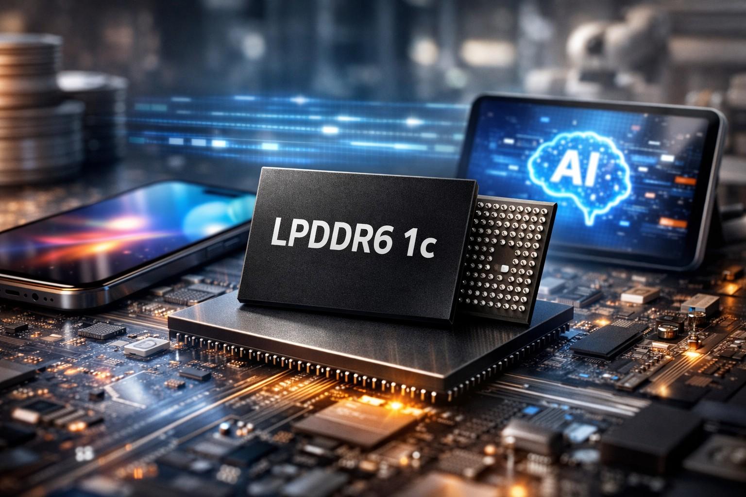 SK Hynix sviluppa LPDDR6 su nodo 1C a 10,7 Gbps