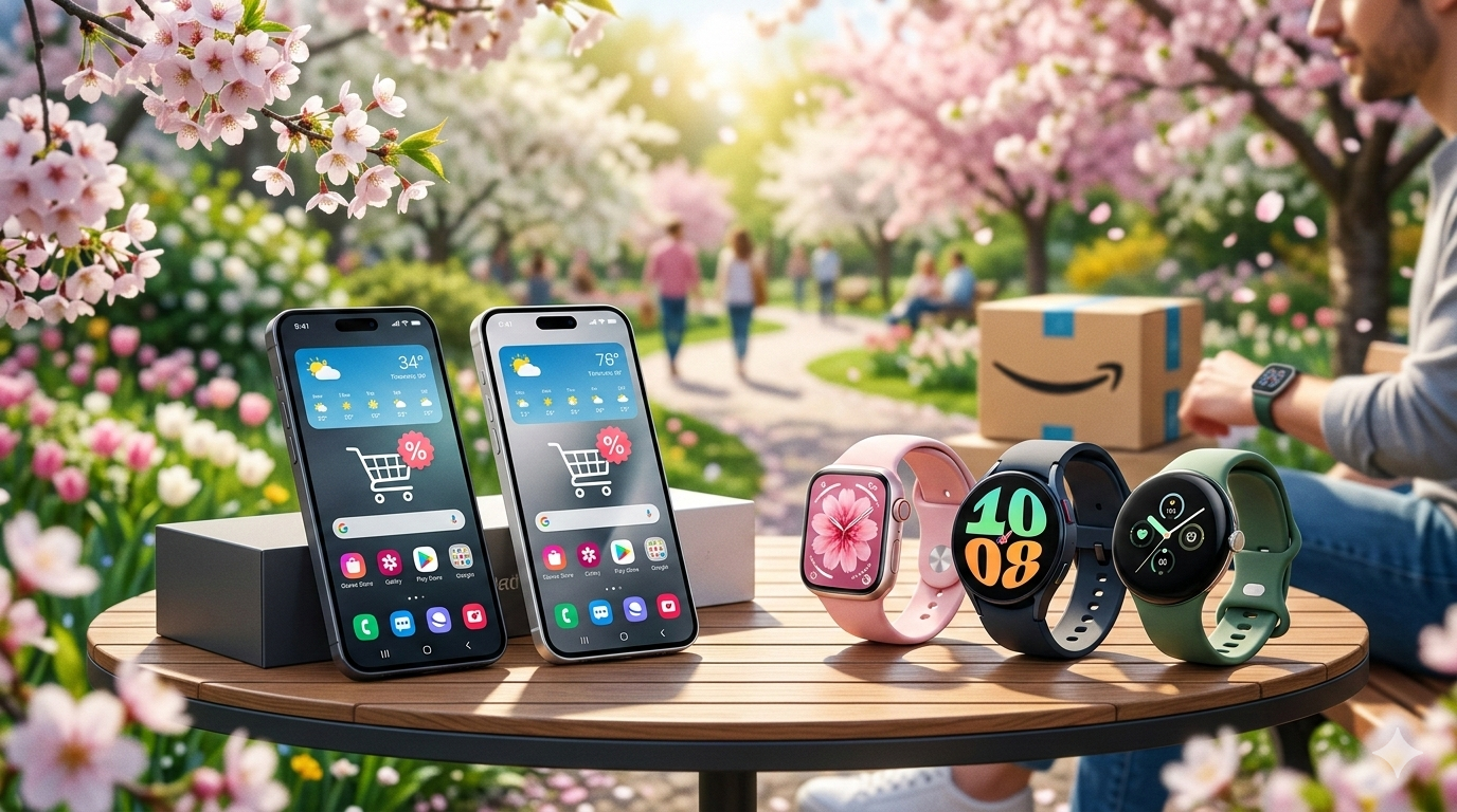I migliori smartwatch e smartphone da comprare nelle Offerte di Primavera Amazon