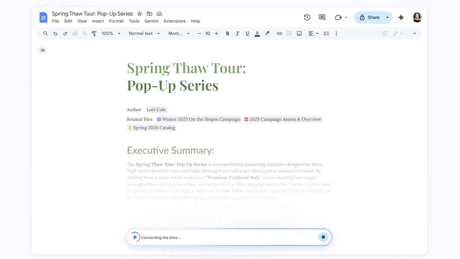 Gemini trasforma Docs, Sheets, Slides e Drive: le novità