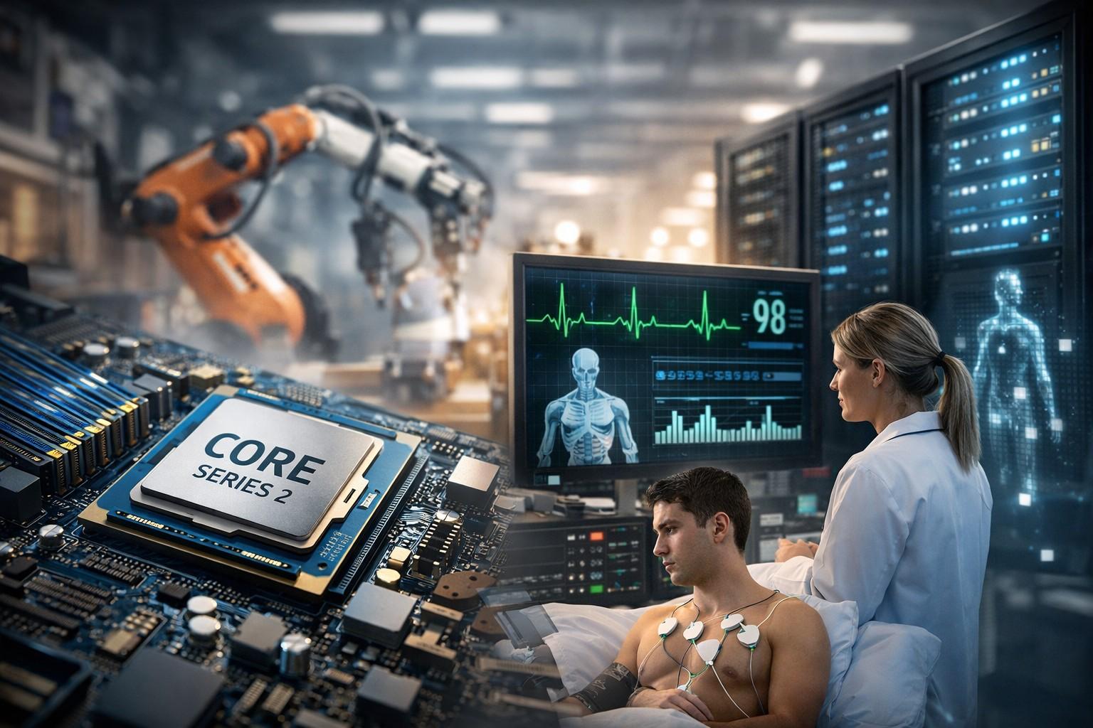 Intel lancia i Core Series 2 con P-core per l'edge computing