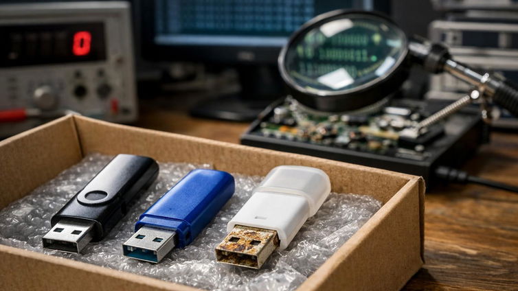 Immagine di Una chiavetta USB scollegata per 6 anni non perde alcun dato