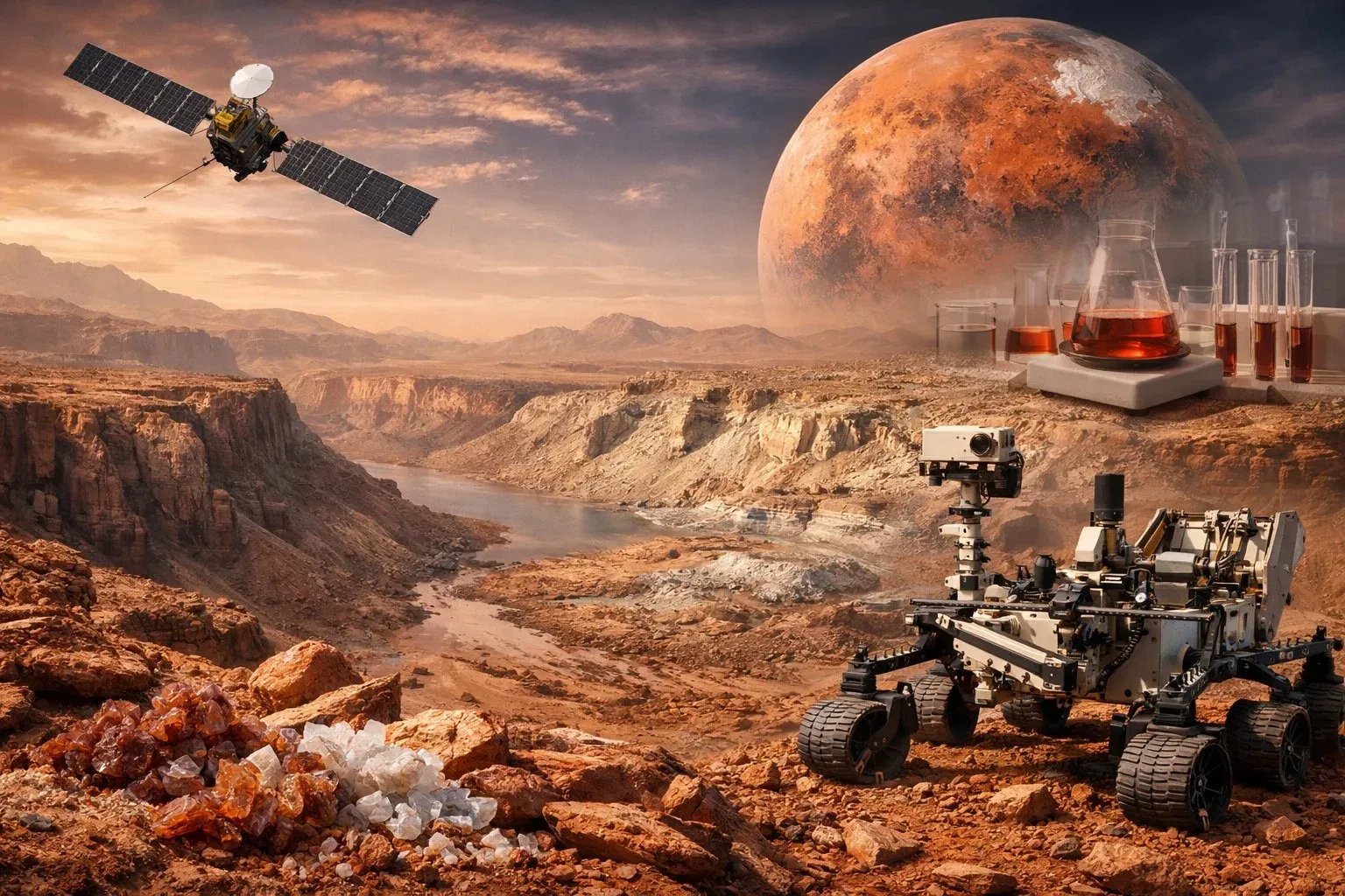 Marte, forse individuato un minerale inedito