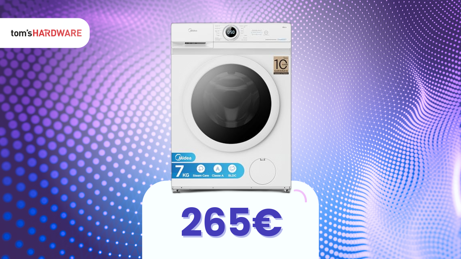 Solo 265€: pensi sia una lavatrice vecchia? In realtà ha tutto e funziona alla grande