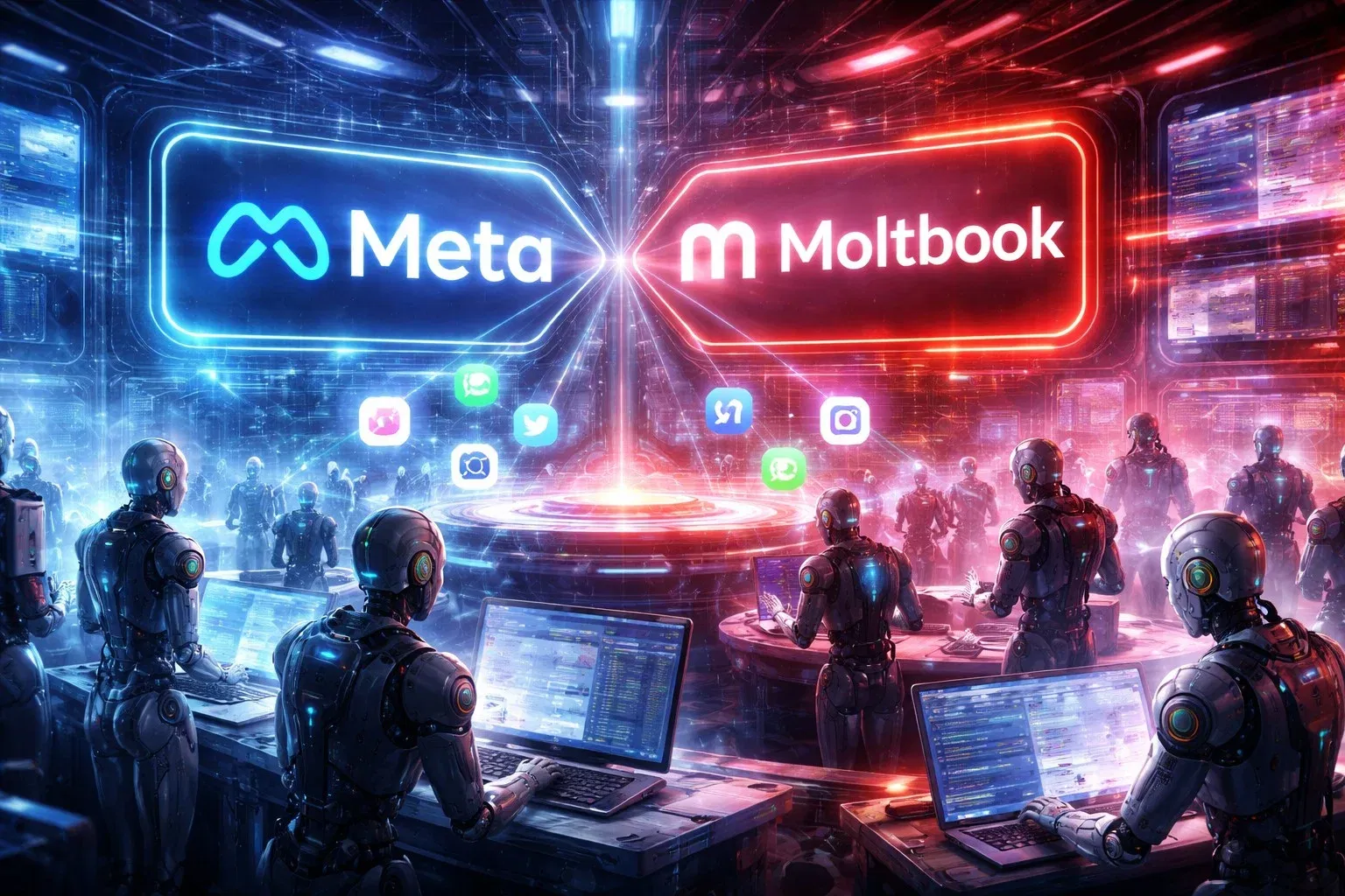 Meta acquisisce Moltbook, il social network AI