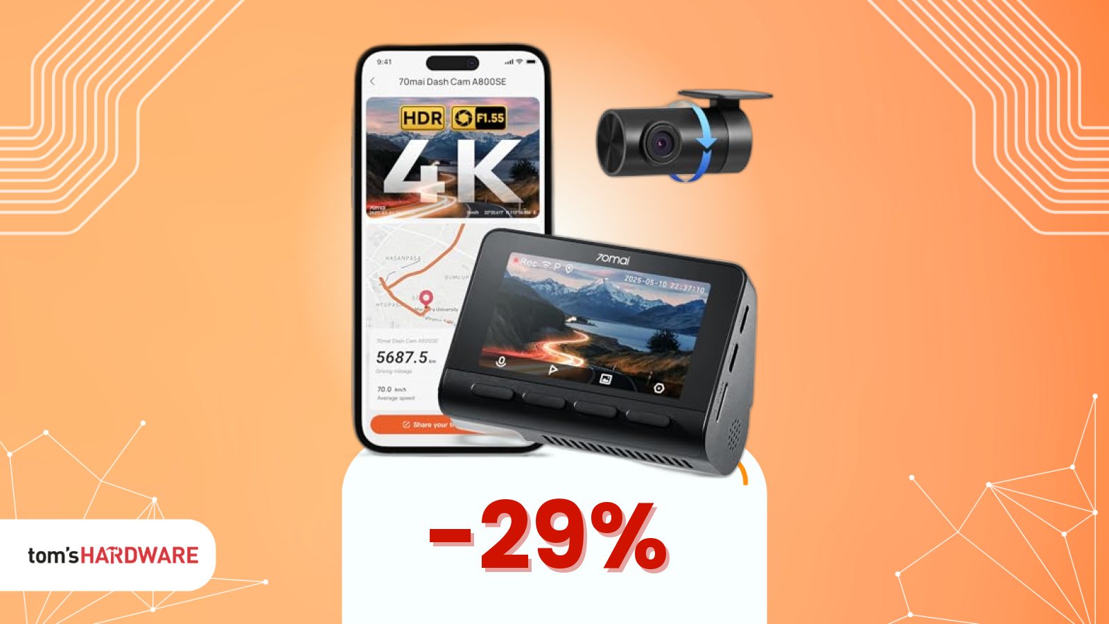La dashcam da comprare a 99€ (ma solo con le Offerte di Primavera)