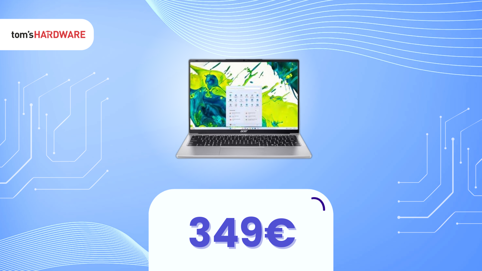 Oggi costa meno di 350€, ma questo notebook Acer è perfetto per l’uso quotidiano