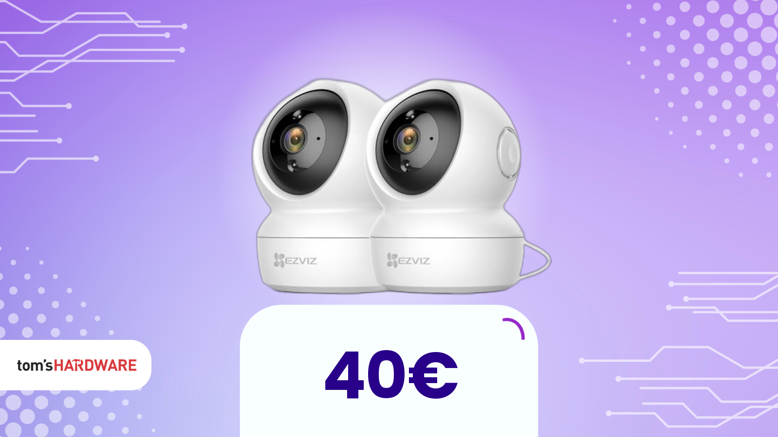 40€ per una mini telecamera? Con il kit da 2 capirai perché conviene