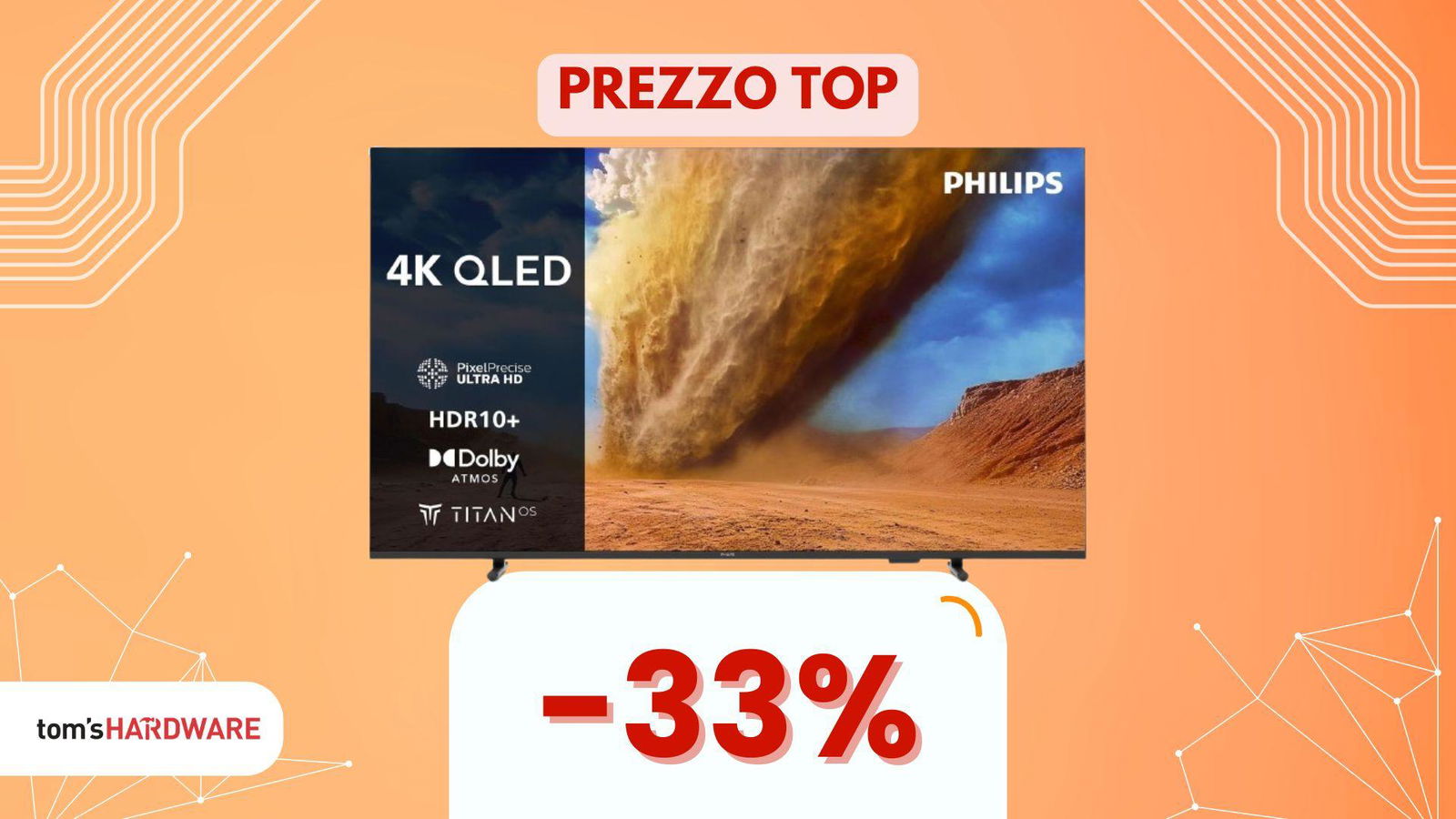 TV Philips da 75" a circa 600€: niente Ambilight, ma il prezzo è super