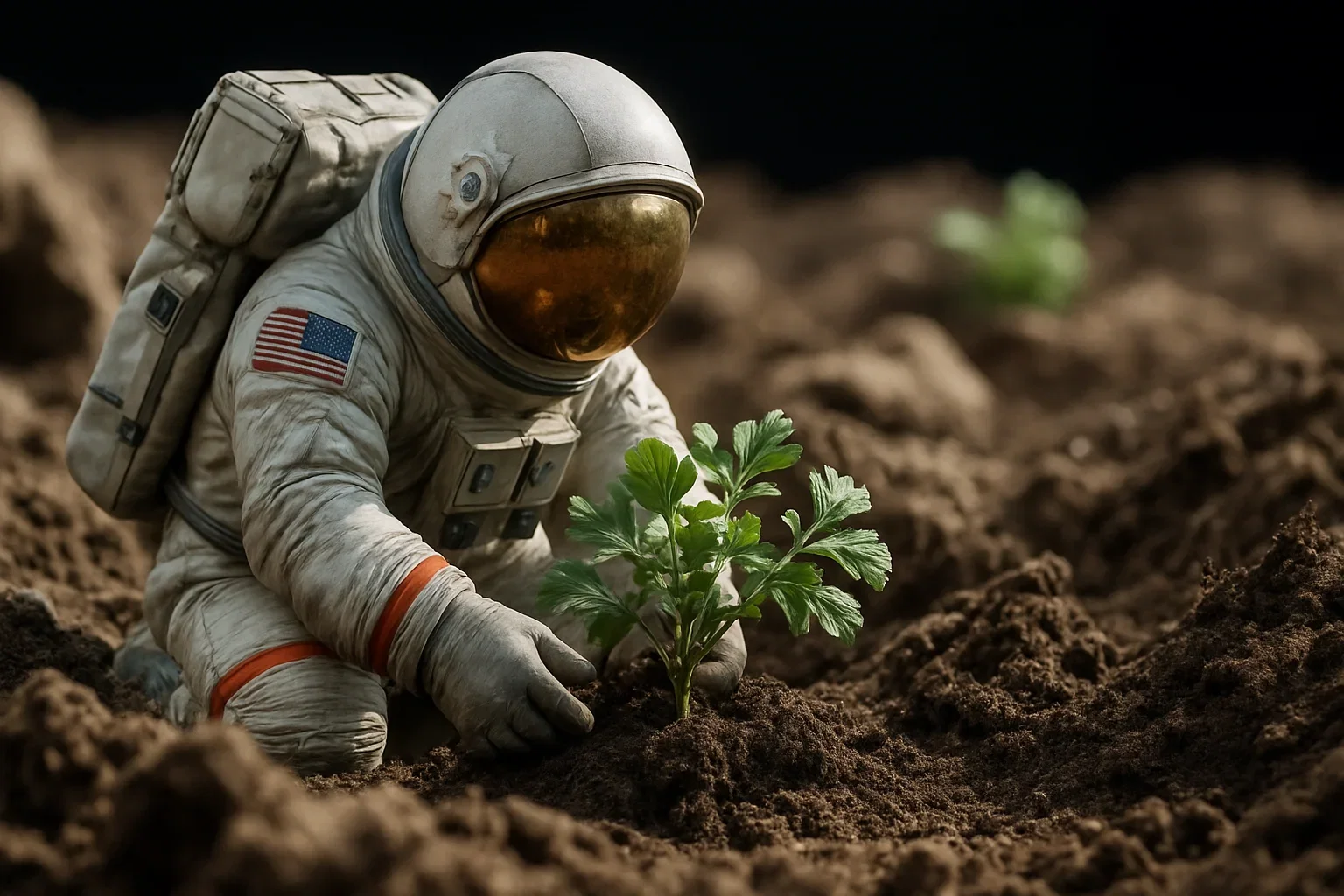 I ceci potrebbero essere il primo cibo lunare