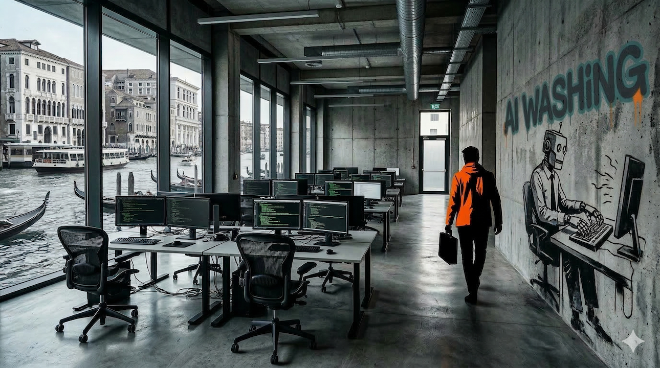 Marghera, 37 licenziati “per colpa dell'AI”: ma è una storia di AI Washing e finanza