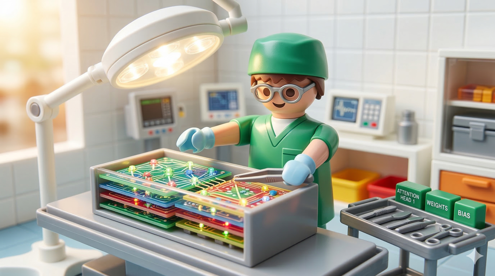 La rete neurale sul tavolo operatorio