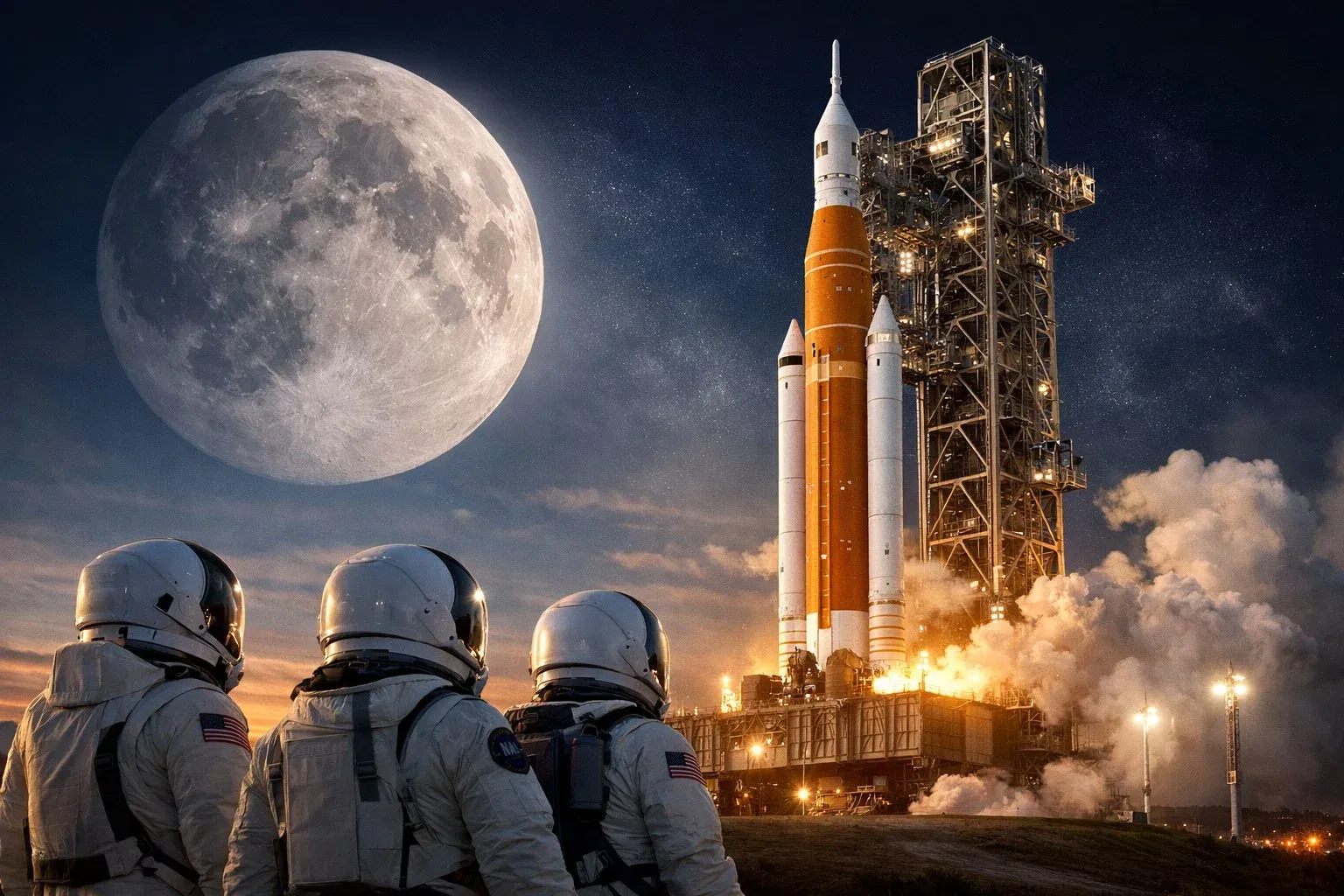 Immagine di NASA riprova il lancio di Artemis II ad aprile