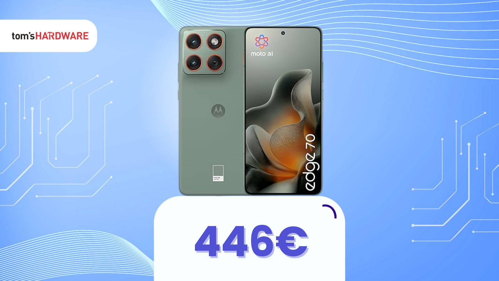 Motorola Edge 70 a -44% su Amazon: il prezzo finale sorprende