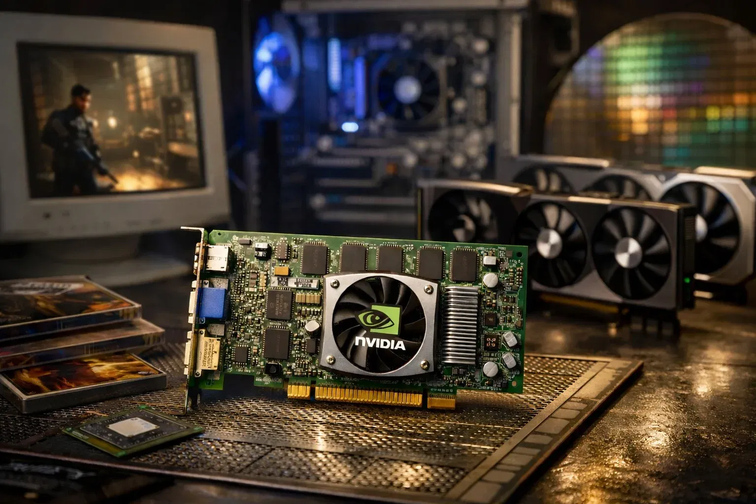 GeForce 3 compie 25 anni: Huang ripercorre la storia di NVIDIA