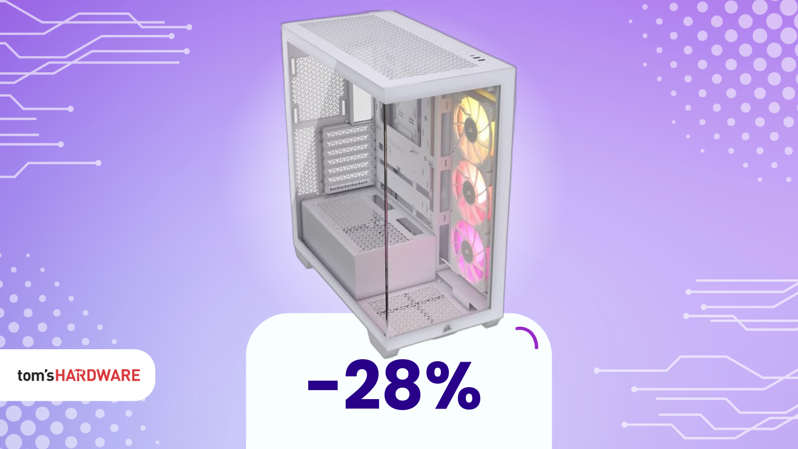 PC fai-da-te: inizia col piede giusto con questo case panoramico in super sconto!