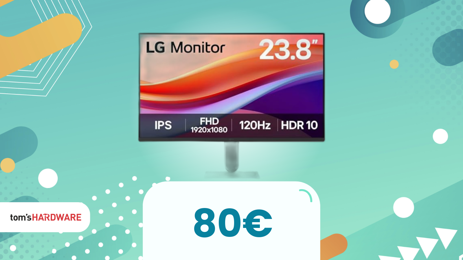 Con queste offerte, anche un monitor base come questo LG fa la differenza