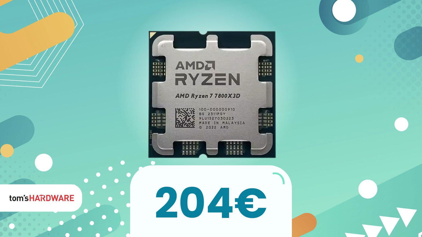 7800X3D: quasi sotto i 200€! Aliexpress va in tilt