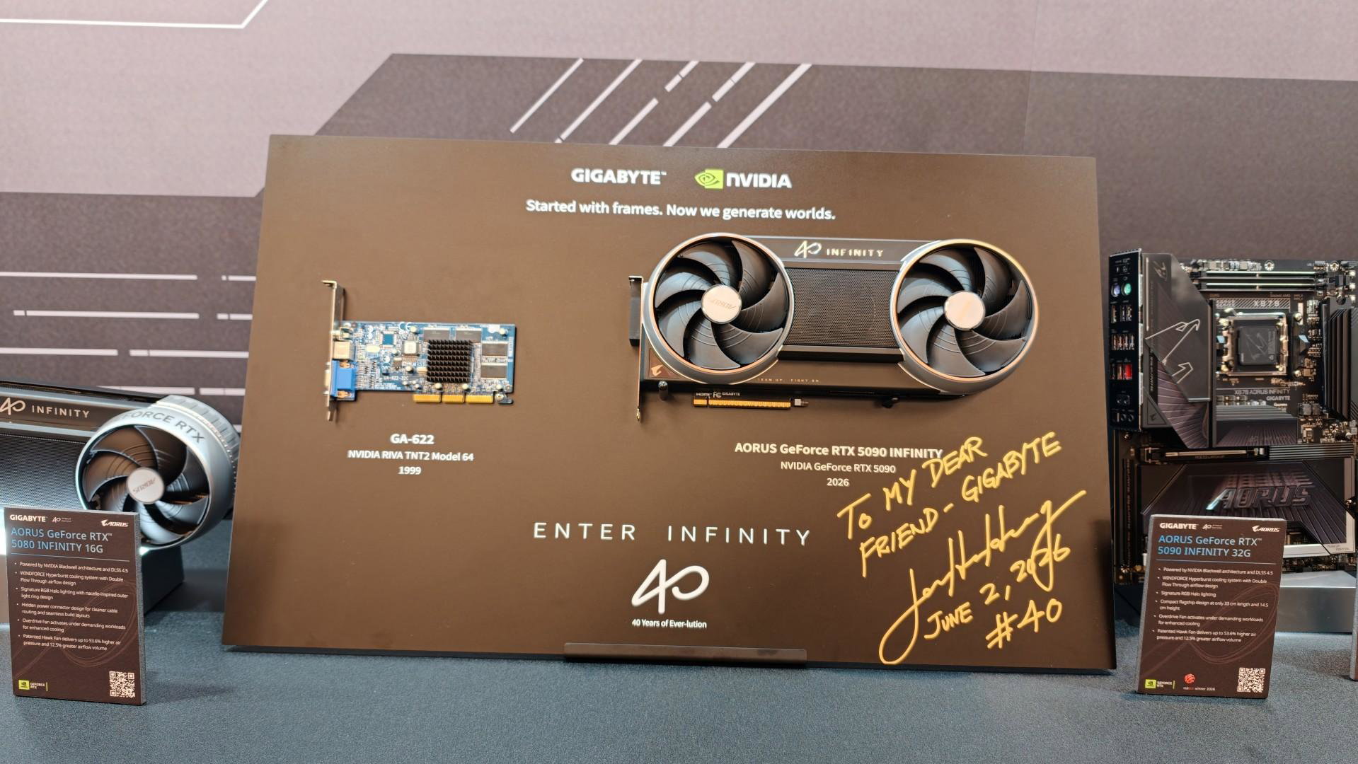 Le nuove RTX Infinity di GIGABYTE dal vivo sono ancora più belle - Tom ...