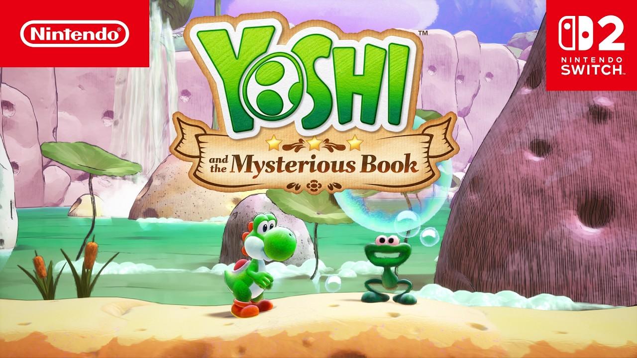 Yoshi and the Mysterious Book: demo gratuita su Switch 2, ma attenzione al salvataggio
